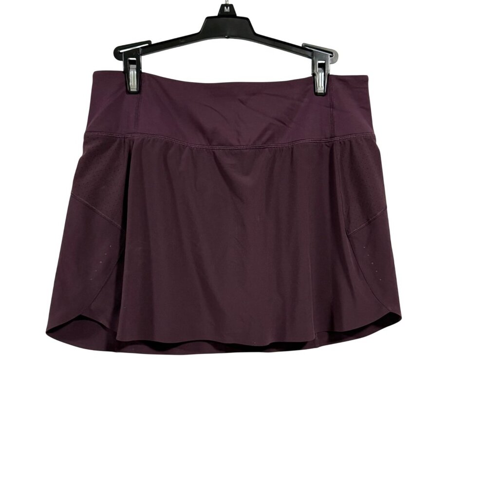 Athleta Run With It Skort Size M Purple
